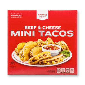 Frozen Beef & Cheese Mini Tacos