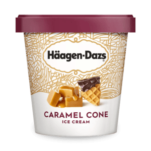 Haagen-Dazs Caramel Cone Ice Cream