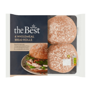 Morrisons The Best Wholemeal Rolls