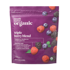 Organic Frozen Triple Berry Blend
